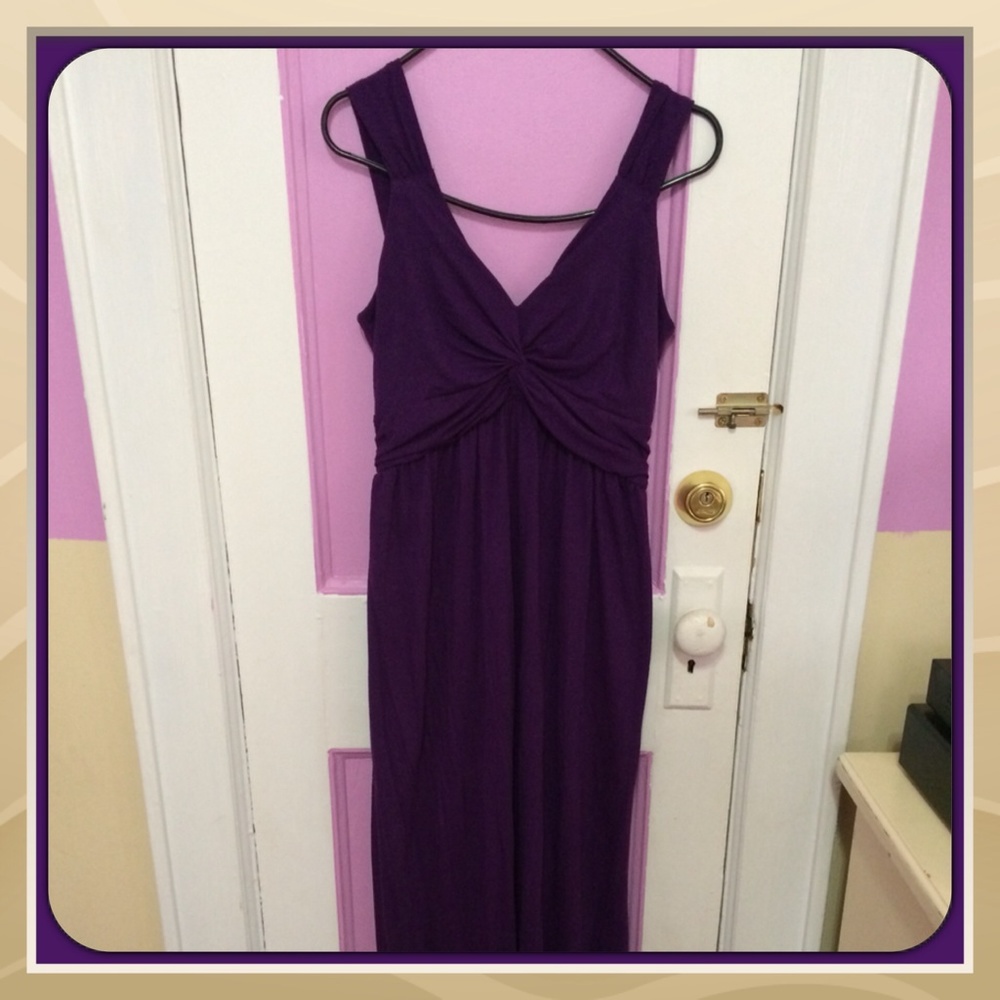 Purple Maxi Dress